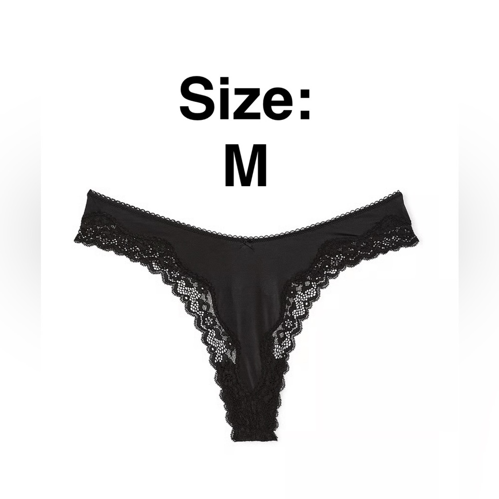 VICTORIA'S SECRET
Fun & Flirty High-Leg Scoop Thong Panty - NEW